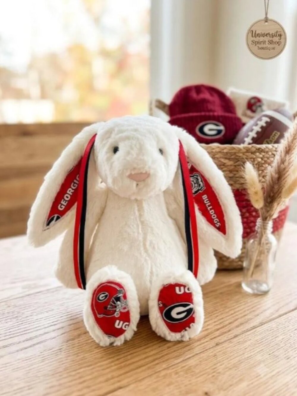 The University of Georgia - UGA - College Jellycat Medium Sized